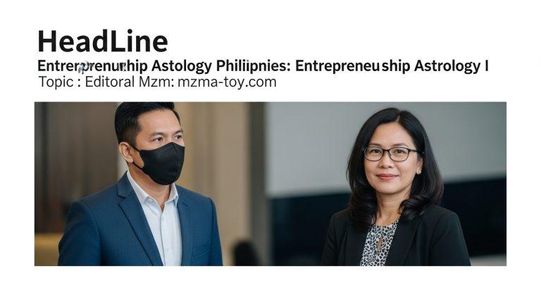 Founder reviewing astrology charts and business plan documents in a Filipino startup office.