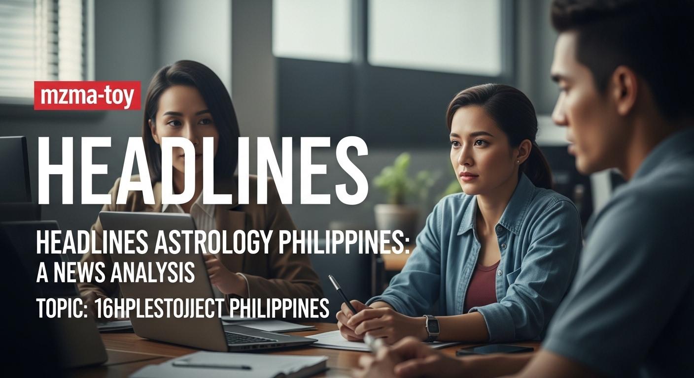 Manila skyline with an overlaid zodiac wheel and astrology charts.