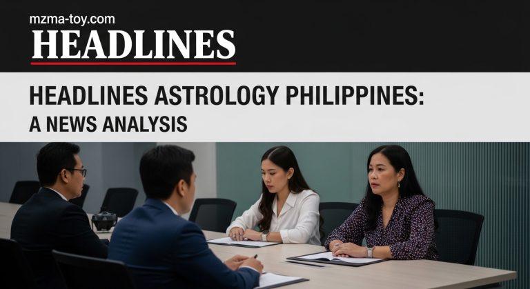 Manila skyline with an overlaid zodiac wheel and astrology charts.