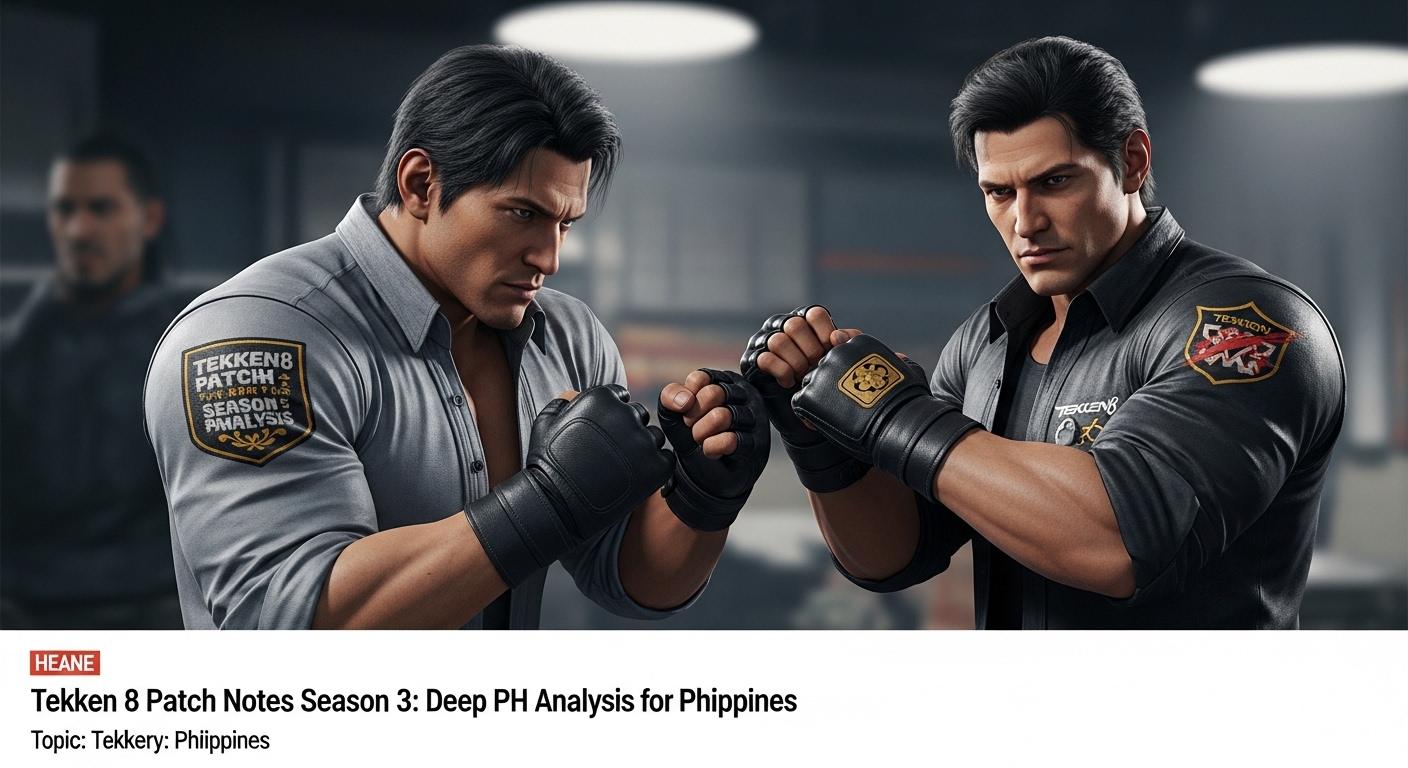 Tekken 8 patch notes season 3 analysis in a celestial, astrology-inspired setting with Philippine cityscape